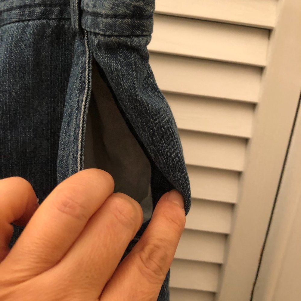 Classic Elements Jeans Skort, Two Side Pockets, S… - image 7